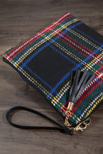 Load image into Gallery viewer, Plaid Cross Body/Clutch Bag
