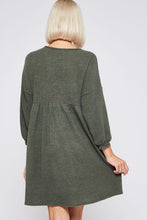 Load image into Gallery viewer, Olive Sweater Dress
