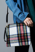 Load image into Gallery viewer, Plaid Cross Body/Clutch Bag
