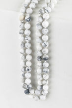 Load image into Gallery viewer, Natural Stone Long Beaded Necklace
