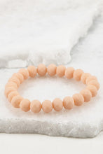 Load image into Gallery viewer, Frosted Matte Bead Stretch Bracelet
