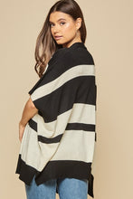 Load image into Gallery viewer, Open Front Striped Cardigan
