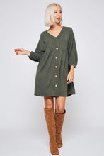 Load image into Gallery viewer, Olive Sweater Dress
