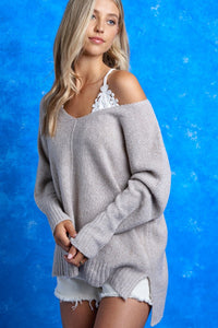 Light Weight Relaxed Fit Sweater