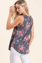 Load image into Gallery viewer, Floral Sleeveless Top
