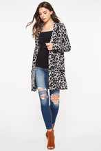 Load image into Gallery viewer, Animal Print Cardigan

