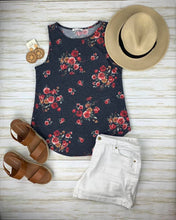 Load image into Gallery viewer, Floral Sleeveless Top
