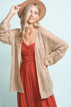 Load image into Gallery viewer, Loose Fit Cardigan - Taupe
